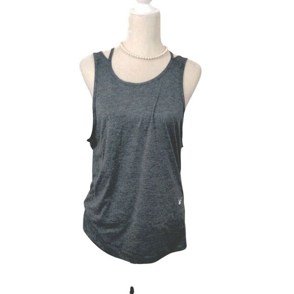 Nike Dri Fit Womens Large Tank Top Athletic Pullover Sleeveless Green - Picture 1 of 7